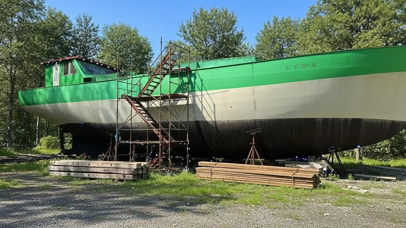 Island Rover: One Man's 40-Year Quest to Launch a Backyard Schooner